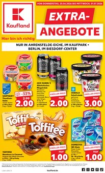 Thunfisch im Kaufland Prospekt "EXTRA-ANGEBOTE" mit 8 Seiten (Berlin)