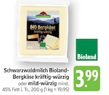EDEKA - Bergkäse kräftig-würzig Angebot im Prospekt Bergkäse kräftig-würzig bei EDEKA im Prospekt "" für 3,99 €