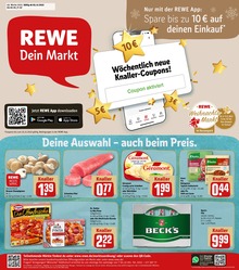 Supermarkt Prospekt von REWE Aschaffenburg REWE Prospekt: "Dein Markt", 25 Seiten, 05.12.2022 - 10.12.2022