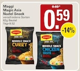 Magic Asia Nudel Snack im Angebot bei WEZ in Löhne Magic Asia Nudel Snack Angebote von Maggi bei WEZ Löhne für 0,59 €