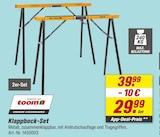 toom Baumarkt Plettenberg - Klappbock-Set Angebot im Prospekt Klappbock-Set bei toom Baumarkt im Plettenberg Prospekt für 29,99 €