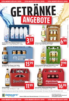 Bier im E center Prospekt "Aktuelle Angebote" mit 34 Seiten (Filderstadt)