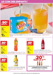 Promos Oasis dans le catalogue "LE COIN DES ENFANTS" de Carrefour à la page 18 Promos Oasis dans le catalogue "LE COIN DES ENFANTS" de Carrefour à la page 18