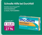 mea - meine apotheke - Imodium akut lingual Angebot im Prospekt Imodium akut lingual bei mea - meine apotheke im Prospekt "" für 10,65 €