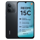 Smartphone Redmi 15C  4G - XIAOMI en promo chez Carrefour Le Chesnay à 149,99 €