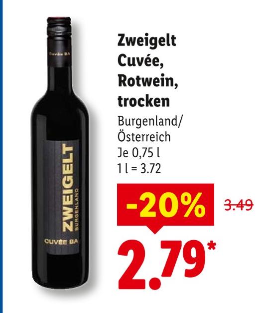 Cuvée, Rotwein, trocken