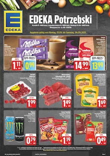 Aktueller EDEKA Prospekt "Wir lieben Lebensmittel!" Seite 1 von 28 Seiten für Taucha