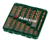Set de forets HSS - PARKSIDE en promo à 14,99 € chez Lidl Set de forets HSS - PARKSIDE dans le catalogue Lidl