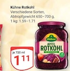 GLOBUS - Apfel Rotkohl Angebot im Prospekt Apfel Rotkohl bei GLOBUS im Prospekt "" für 1,11 €