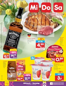 Schweinefleisch im aktuellen Netto Marken-Discount Prospekt (Jena) Schweinefleisch im Netto Marken-Discount Prospekt "Aktuelle Angebote" mit 65 Seiten (Jena)
