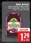 Apfel Rotkohl Angebote von Kühne bei EDEKA Mönchengladbach für 1,29 €