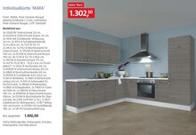 BAUHAUS Dierdorf - Individualküche 'MARA' Individualküche 'MARA' Angebot bei BAUHAUS Dierdorf im Prospekt "Küchen"