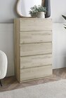Commode 5 tiroirs - B&M à Rennes Commode 5 tiroirs en promo chez B&M Rennes à 69,95 €