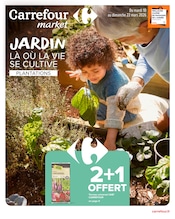 Prospectus Carrefour Market à Domont, "JARDIN LÀ OÙ LA VIE SE CULTIVE", 30 pages de promos valables du 10/03/2026 au 22/03/2026