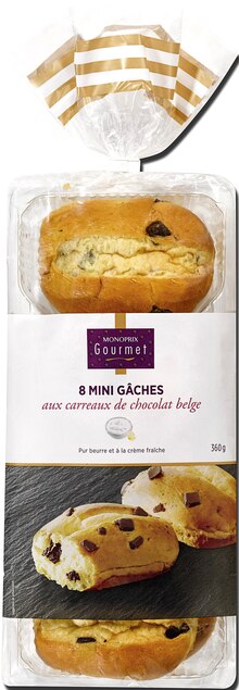 Monoprix Jouy la Fontaine - Mini gâche aux carreaux de chocolat Promo Mini gâche aux carreaux de chocolat dans le catalogue Monoprix "Vous serez gâtés on vous le promo" à Jouy la Fontaine