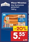 Netto Marken-Discount Hohenlockstedt - Wiener Würstchen Angebot im Prospekt Wiener Würstchen bei Netto Marken-Discount im Hohenlockstedt Prospekt für 5,55 €