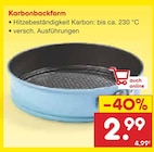Karbonbackform im Angebot bei Netto Marken-Discount in Heidenheim Karbonbackform Angebote bei Netto Marken-Discount Heidenheim für 2,99 €