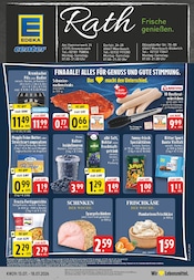 Schinken im EDEKA Prospekt in Grevenbroich Aktueller EDEKA Prospekt mit Schinken, "Aktuelle Angebote", Seite 1
