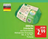 Bio 6 frische Eier im Angebot bei Marktkauf in Döbeln Bio 6 frische Eier Angebote von EDEKA bei Marktkauf Döbeln für 2,99 €