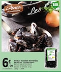 Moules de corde nettoyées et prêtes à cuire BIO - L'ATELIER POISSONNERIE en promo chez E.Leclerc Moules de corde nettoyées et prêtes à cuire BIO - L'ATELIER POISSONNERIE dans le catalogue E.Leclerc