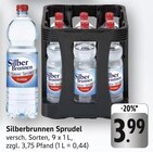 Sprudel Angebote von Silberbrunnen bei E center Sindelfingen für 3,99 €