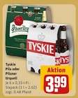 Pils Angebote von Tyskie bei REWE Gummersbach für 3,99 €