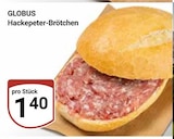 GLOBUS - Hackepeter-Brötchen Angebot im Prospekt Hackepeter-Brötchen bei GLOBUS im Prospekt "" für 1,40 €