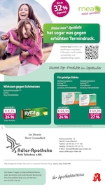 mea - meine apotheke Apotheken Prospekt der aktuellen Woche mit 4 Seiten, gültig von 01.09.2026 bis 30.09.2026, in Eschweiler und Umgebung Aktueller mea - meine apotheke Apotheken Prospekt in Eschweiler und Umgebung, "Unsere September-Angebote" mit 4 Seiten, 01.09.2026 - 30.09.2026