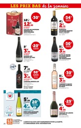 Offre Vin Bordeaux Rouge dans le catalogue Super U du moment à la page 26