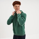 Sweat molleton à capuche hoodie vert menthe homme à 15,99 € dans le catalogue La Halle