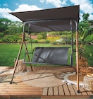 La balancelle "Samiel" effet bois - Bazarland à Martigues La balancelle "Samiel" effet bois en promo chez Bazarland Martigues à 99,00 €