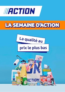 Catalogue Action de la semaine 22, "LA SEMAINE D'ACTION", page 1, 27/05/2026 - 02/06/2026 Prospectus Action en cours, "LA SEMAINE D'ACTION", page 1 sur 1