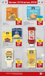 Prix et réduction Pizza surgelée dans le prospectus Aldi en cours Offre Pizza surgelée dans le catalogue Aldi du moment à la page 19