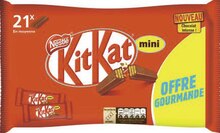 Géant Casino Gennevilliers - KIT KAT Mini Promo KIT KAT Mini dans le catalogue Géant Casino "Le mois Casinomania" à Gennevilliers