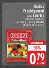 Fruchtgummi oder Lakritz im Angebot bei EDEKA in Soest Fruchtgummi oder Lakritz Angebote von Haribo bei EDEKA Soest für 0,79 €