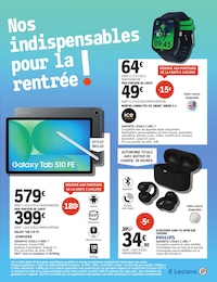 Offre Téléphone Portable dans le catalogue E.Leclerc du moment à la page 3