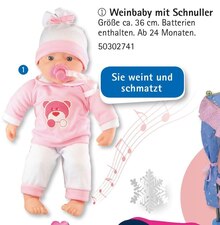 Weinbaby mit Schnuller bei VEDES Point in Lünen Weinbaby mit Schnuller im Angebot bei VEDES Point Lünen
