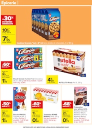 Offre Nutella dans le catalogue Carrefour du moment à la page 43