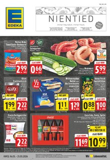 Cola im EDEKA Prospekt "Aktuelle Angebote" mit 24 Seiten (Münster)