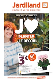 Prospectus Jardiland à Mont-de-Marsan, "J'AIME PLANTER LE DÉCOR", 12 pages, 01/10/2025 - 12/10/2025