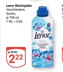 Aktuelle Weichspüler Angebote bei GLOBUS in Saarbrücken Aktuelles Weichspüler Angebot bei GLOBUS in Saarbrücken ab 2,22 €