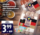 Offizielle Stadionbratwurst Angebote von Edeka Herzstücke bei EDEKA Cuxhaven für 3,99 €
