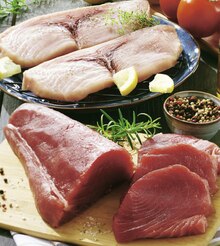 Géant Casino Saint-Michel-sur-Orge - Steak de Thon Albacore ou Steak d’Espadon Promo Steak de Thon Albacore ou Steak d’Espadon dans le catalogue Géant Casino Votre mois Casinomania à Saint-Michel-sur-Orge