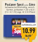 EDEKA - Spezi oder Limo Angebot im Prospekt Spezi oder Limo bei EDEKA im Prospekt "" für 10,99 €