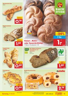 Brot im aktuellen Netto Marken-Discount Prospekt (Mainz) Brot im Netto Marken-Discount Prospekt "Aktuelle Angebote" mit 59 Seiten (Mainz)