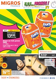 Migros France Catalogue "3,2,1… PROMOS !", 32 pages, Villy-le-Pelloux,  03/09/2024 - 08/09/2024