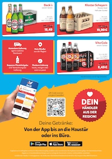 Bier im Durst.de Prospekt "Du bestellst. Durst liefert." mit 2 Seiten (Rostock)