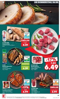 Rindfleisch im Kaufland Prospekt "Hier bin ich richtig" mit 65 Seiten (Freiburg (Breisgau))