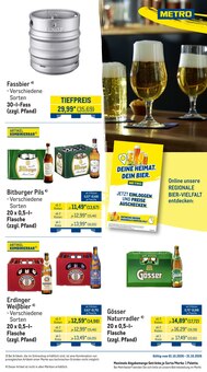 Bitburger im aktuellen METRO Prospekt (Rastatt) Bitburger im METRO Prospekt "MonatsmenĂĽ Oktober" mit 43 Seiten (Rastatt)