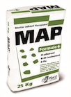 Promo Mortier adhésif Map - 25kg à 14,40 € dans le catalogue Brico Cash à Aurillac
